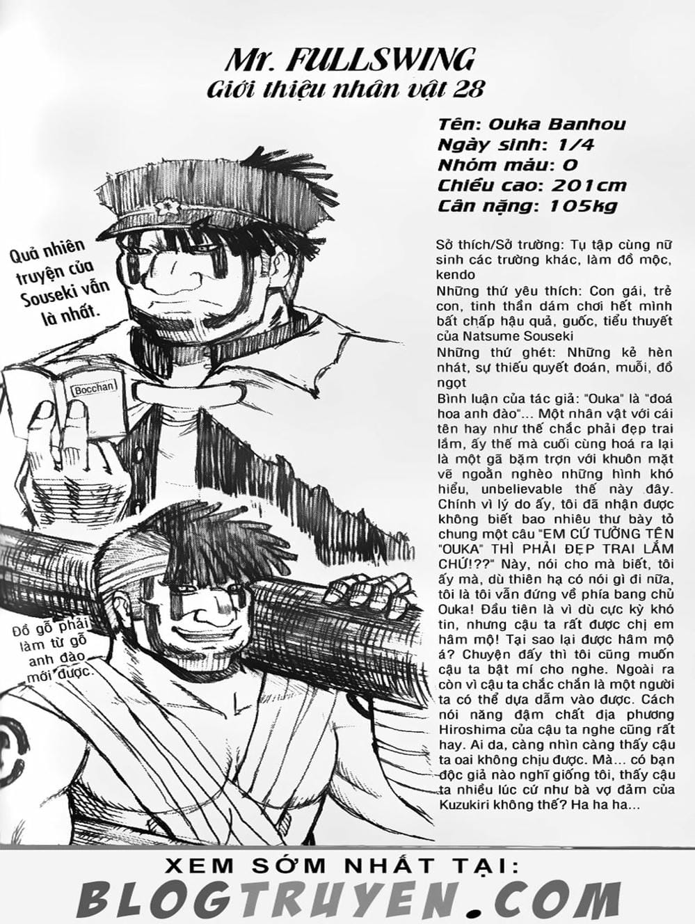 Truyện Tranh Cú Đánh Toàn Lực - Mr. Fullswing trang 3