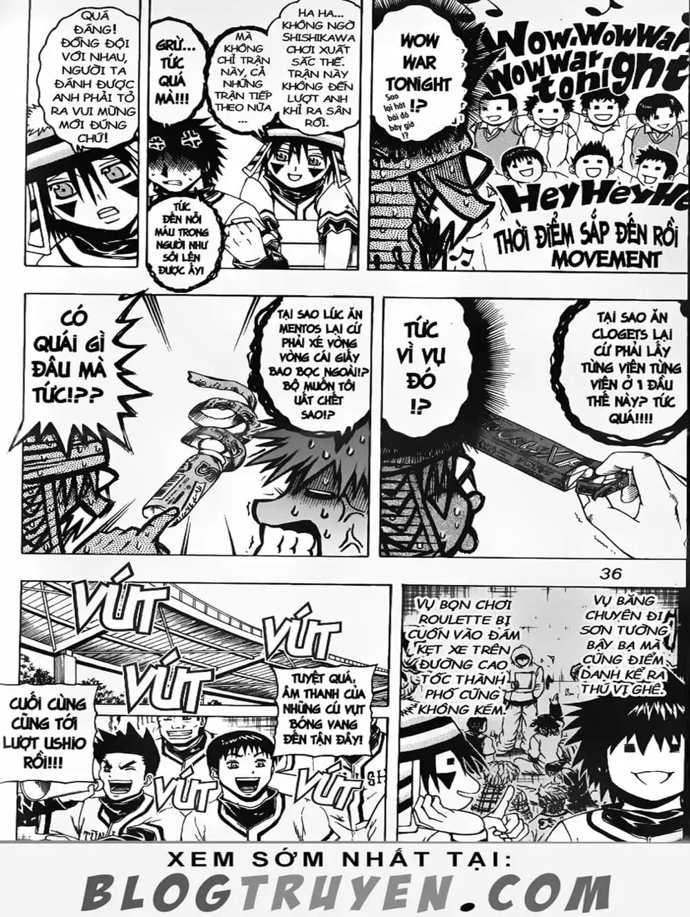 Truyện Tranh Cú Đánh Toàn Lực - Mr. Fullswing trang 3