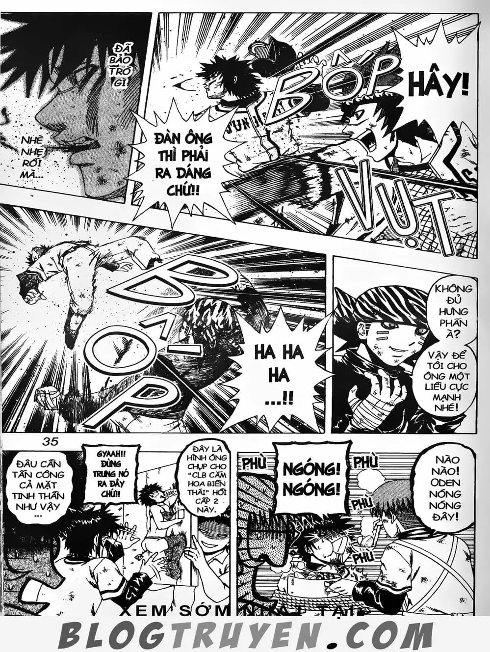 Truyện Tranh Cú Đánh Toàn Lực - Mr. Fullswing trang 3