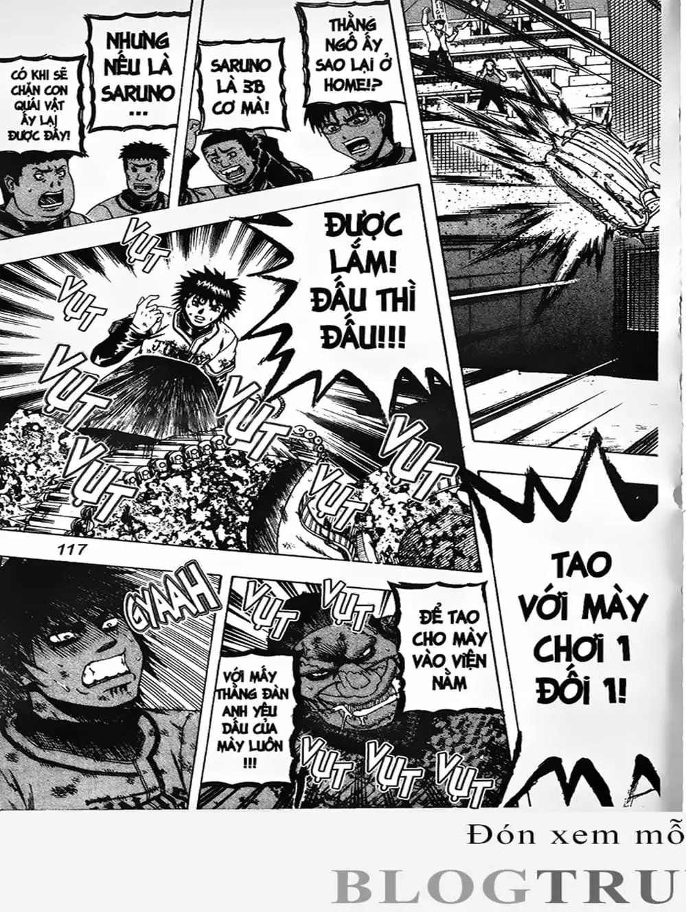 Truyện Tranh Cú Đánh Toàn Lực - Mr. Fullswing trang 3
