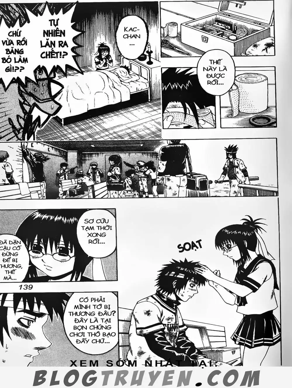 Truyện Tranh Cú Đánh Toàn Lực - Mr. Fullswing trang 3