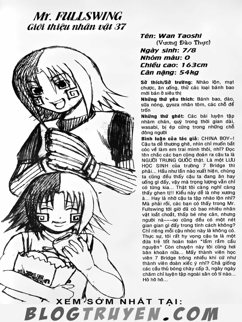 Truyện Tranh Cú Đánh Toàn Lực - Mr. Fullswing trang 3