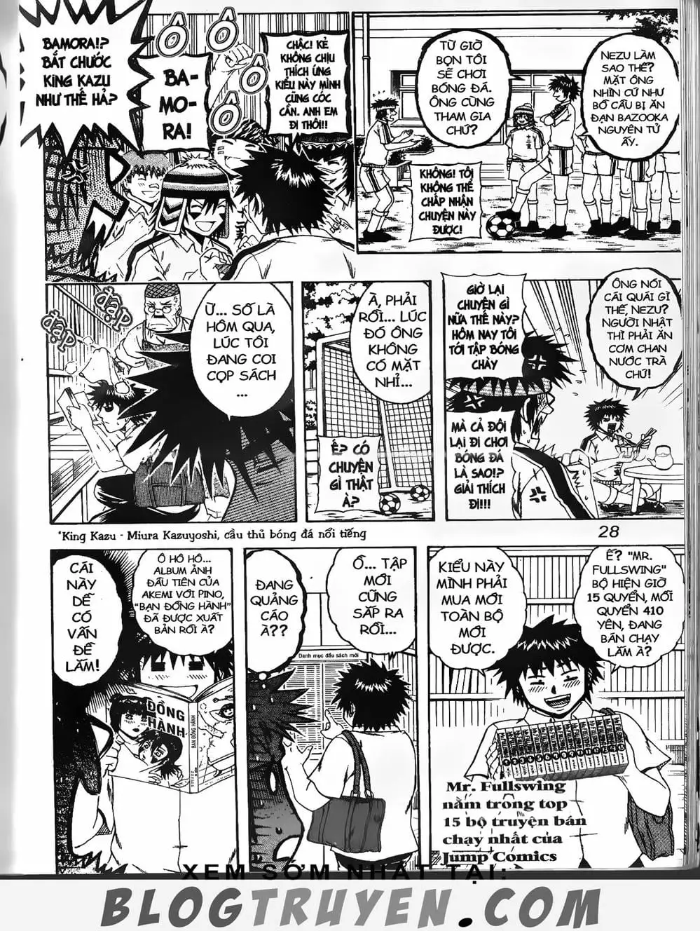 Truyện Tranh Cú Đánh Toàn Lực - Mr. Fullswing trang 3