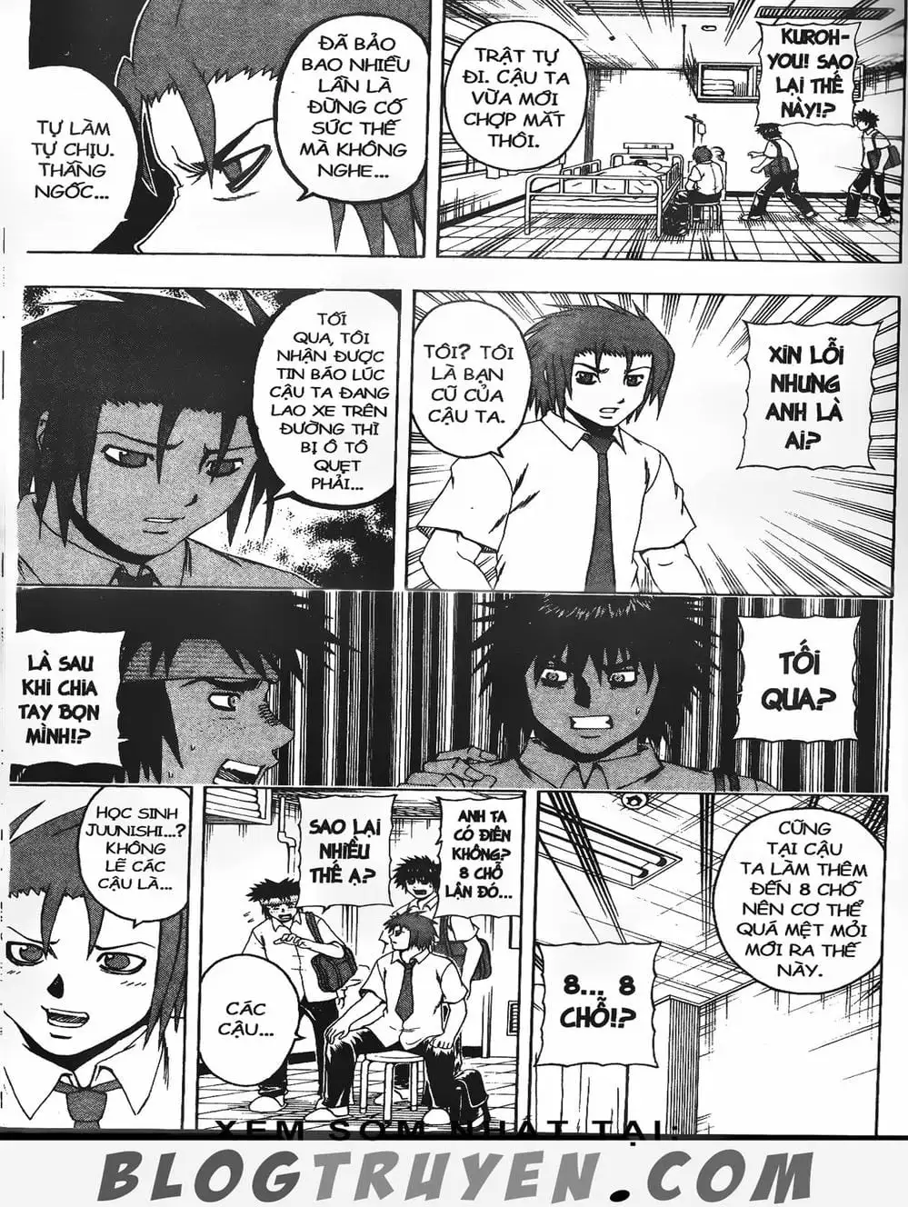 Truyện Tranh Cú Đánh Toàn Lực - Mr. Fullswing trang 3