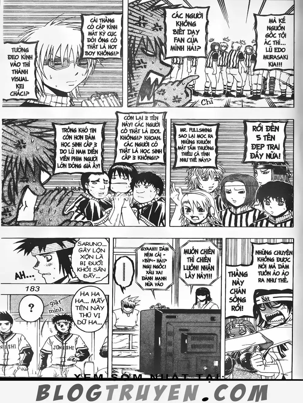 Truyện Tranh Cú Đánh Toàn Lực - Mr. Fullswing trang 3