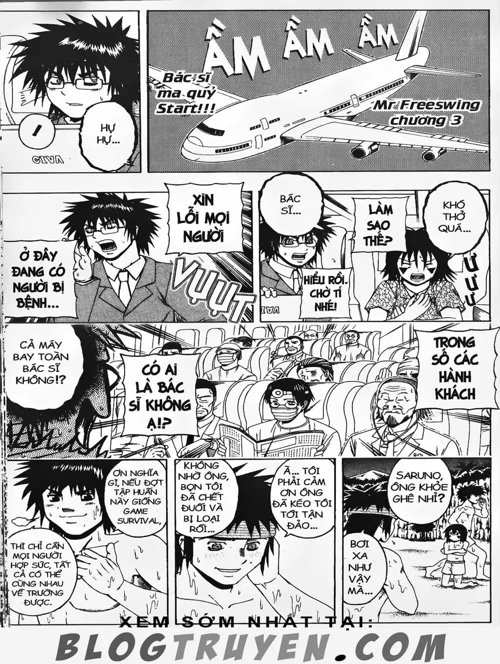 Truyện Tranh Cú Đánh Toàn Lực - Mr. Fullswing trang 3