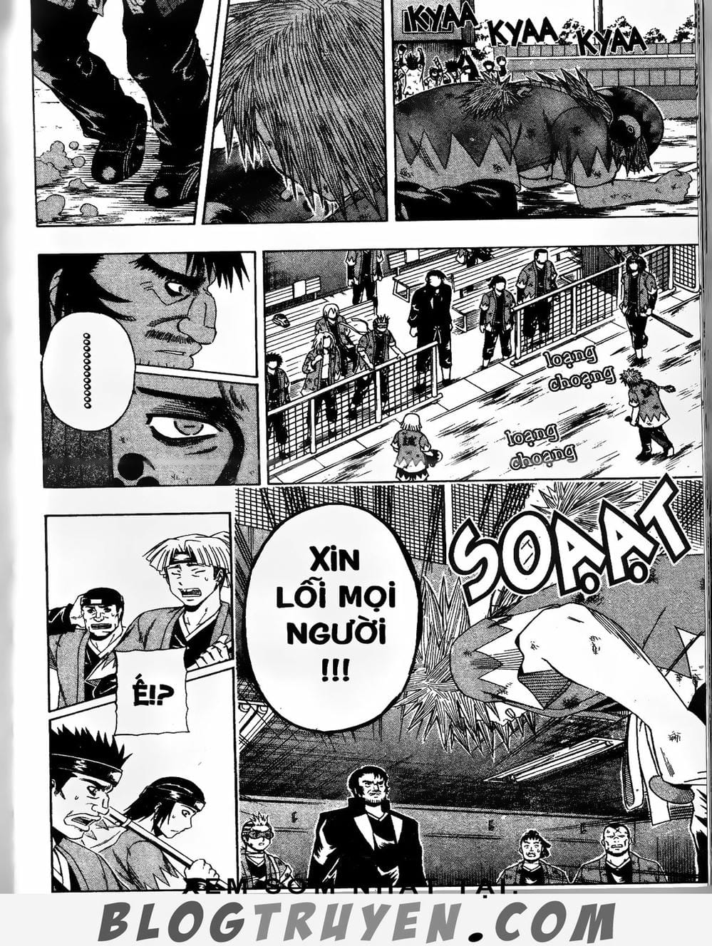 Truyện Tranh Cú Đánh Toàn Lực - Mr. Fullswing trang 3