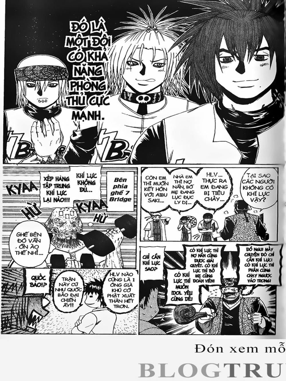 Truyện Tranh Cú Đánh Toàn Lực - Mr. Fullswing trang 3