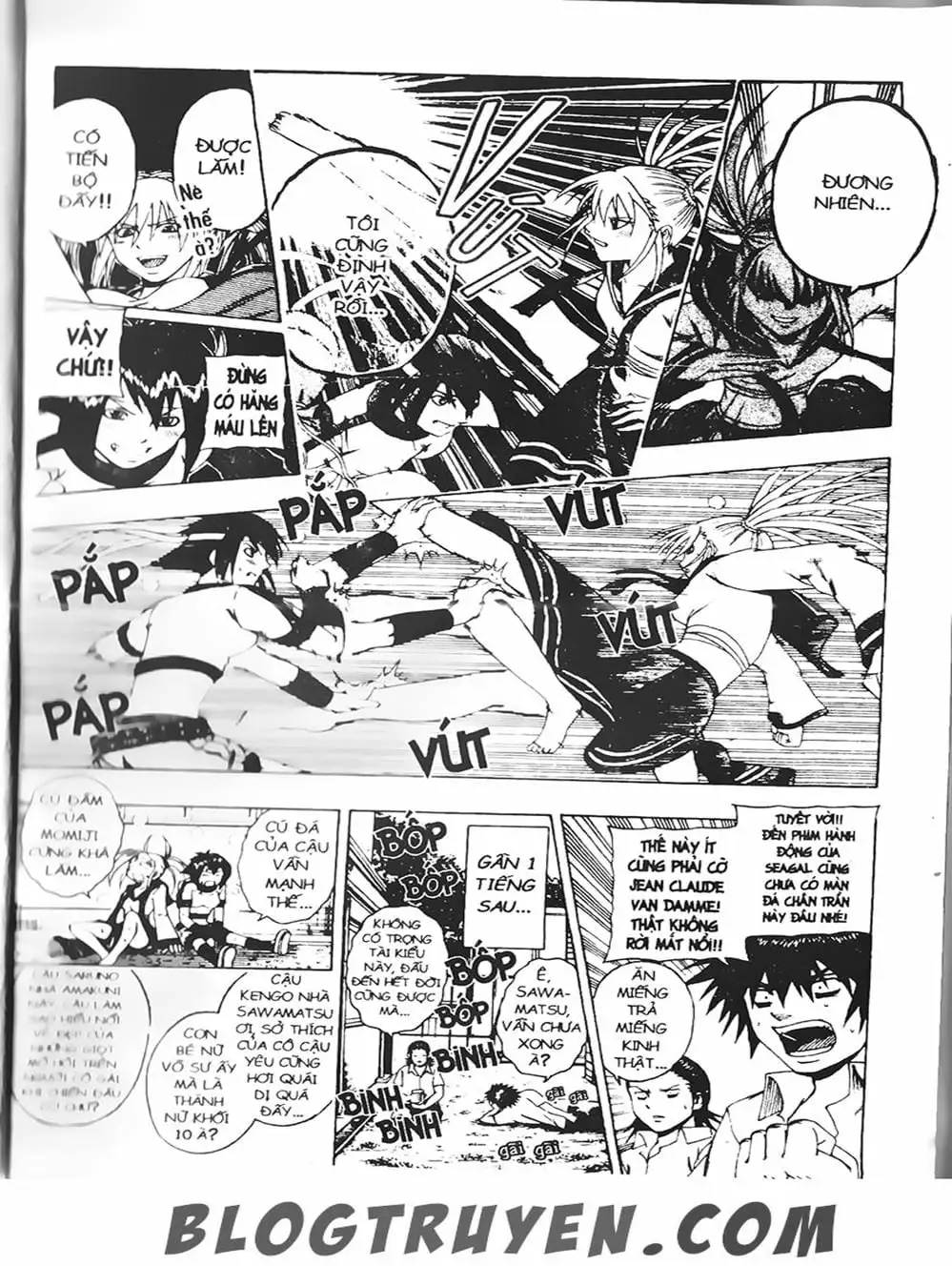 Truyện Tranh Cú Đánh Toàn Lực - Mr. Fullswing trang 3