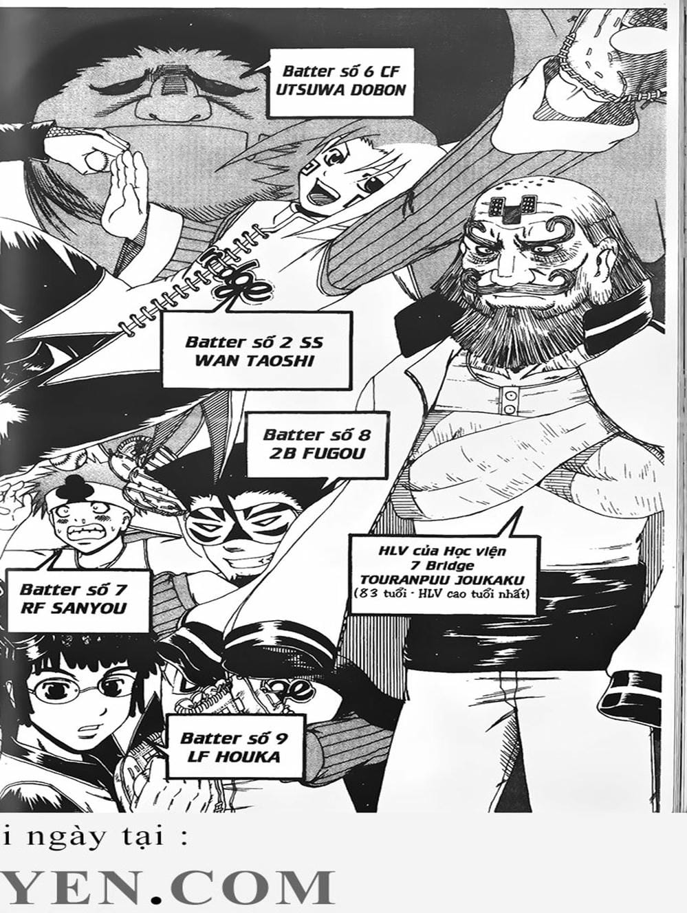 Truyện Tranh Cú Đánh Toàn Lực - Mr. Fullswing trang 3