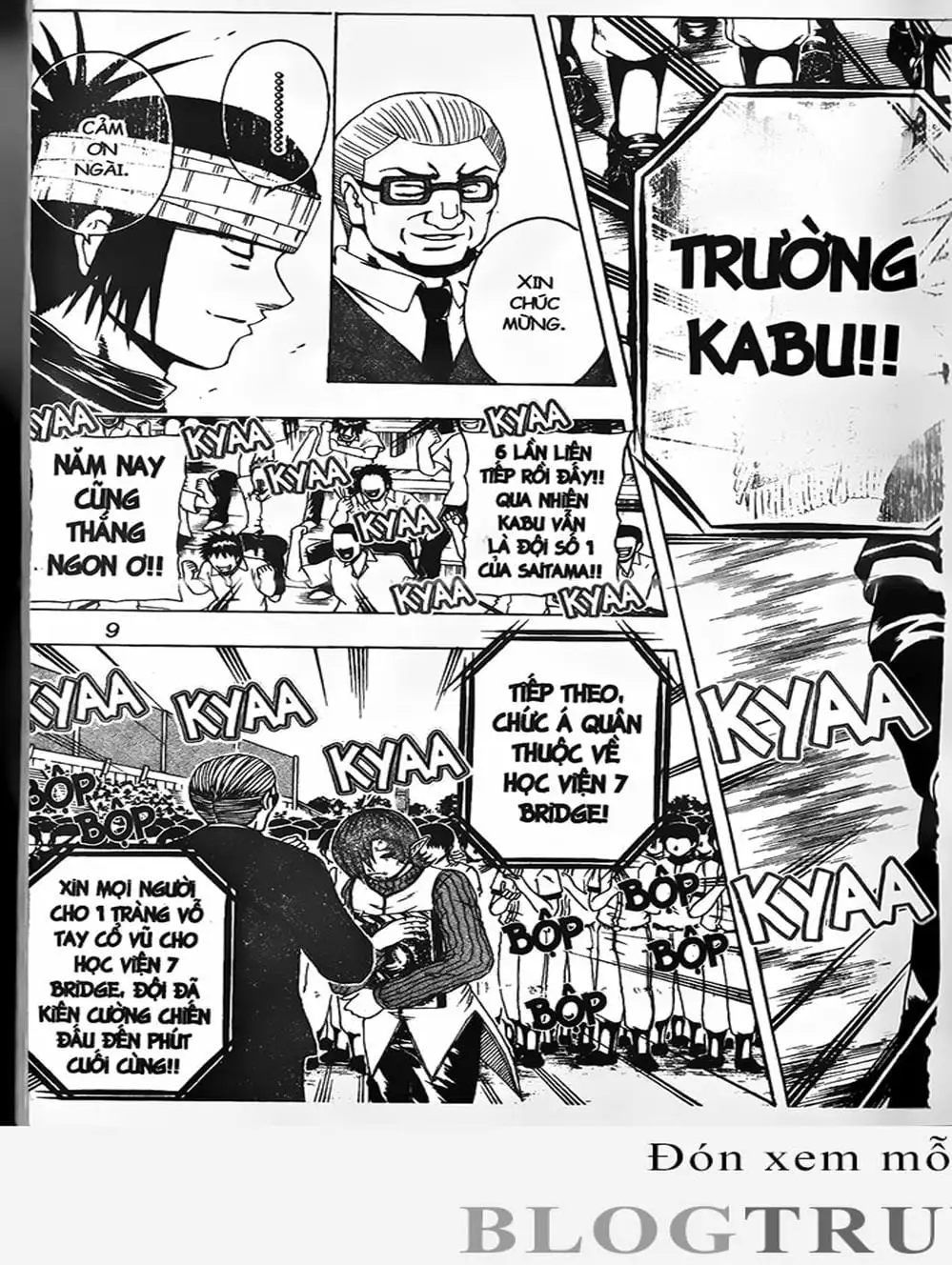 Truyện Tranh Cú Đánh Toàn Lực - Mr. Fullswing trang 3