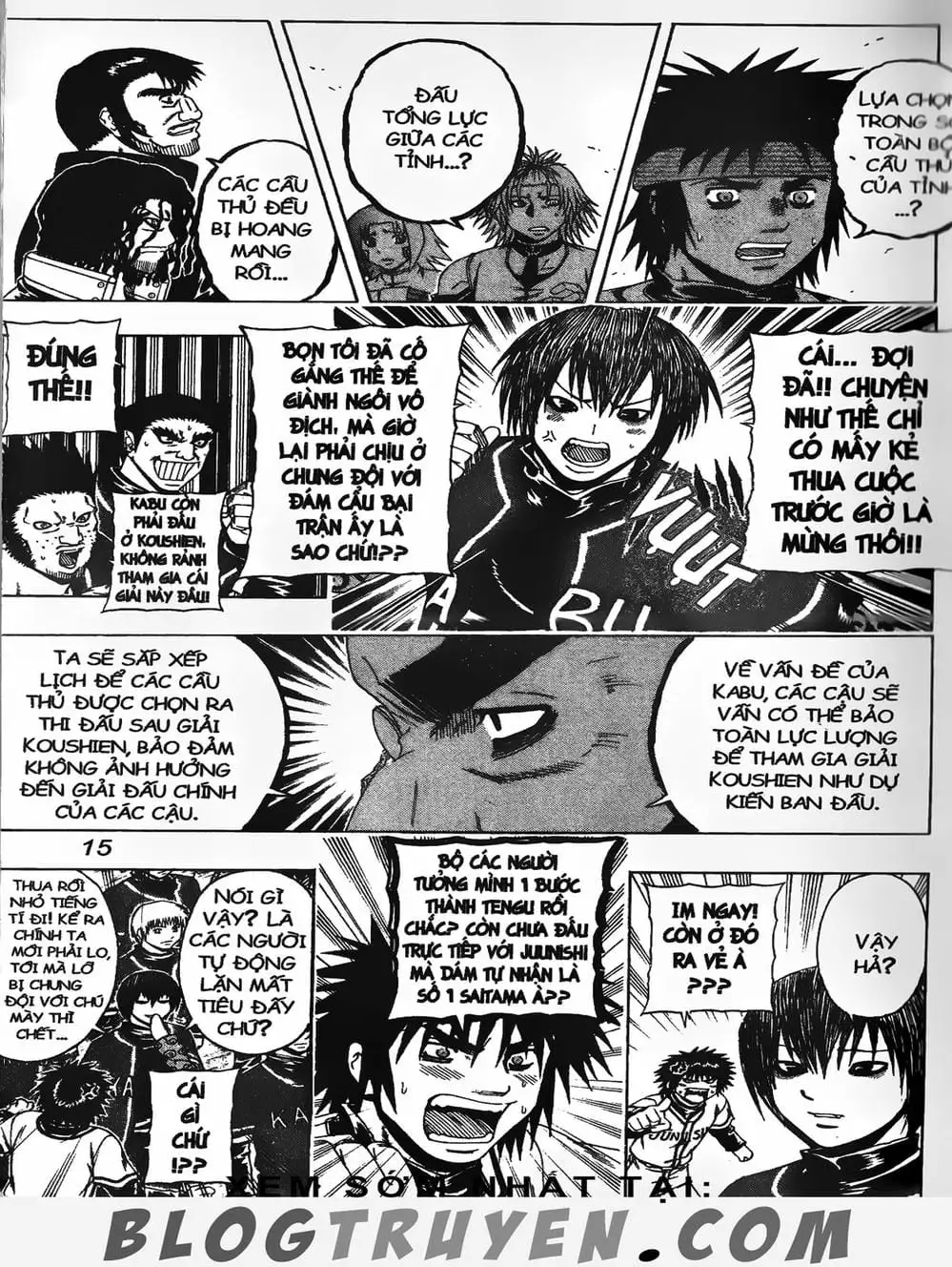 Truyện Tranh Cú Đánh Toàn Lực - Mr. Fullswing trang 3