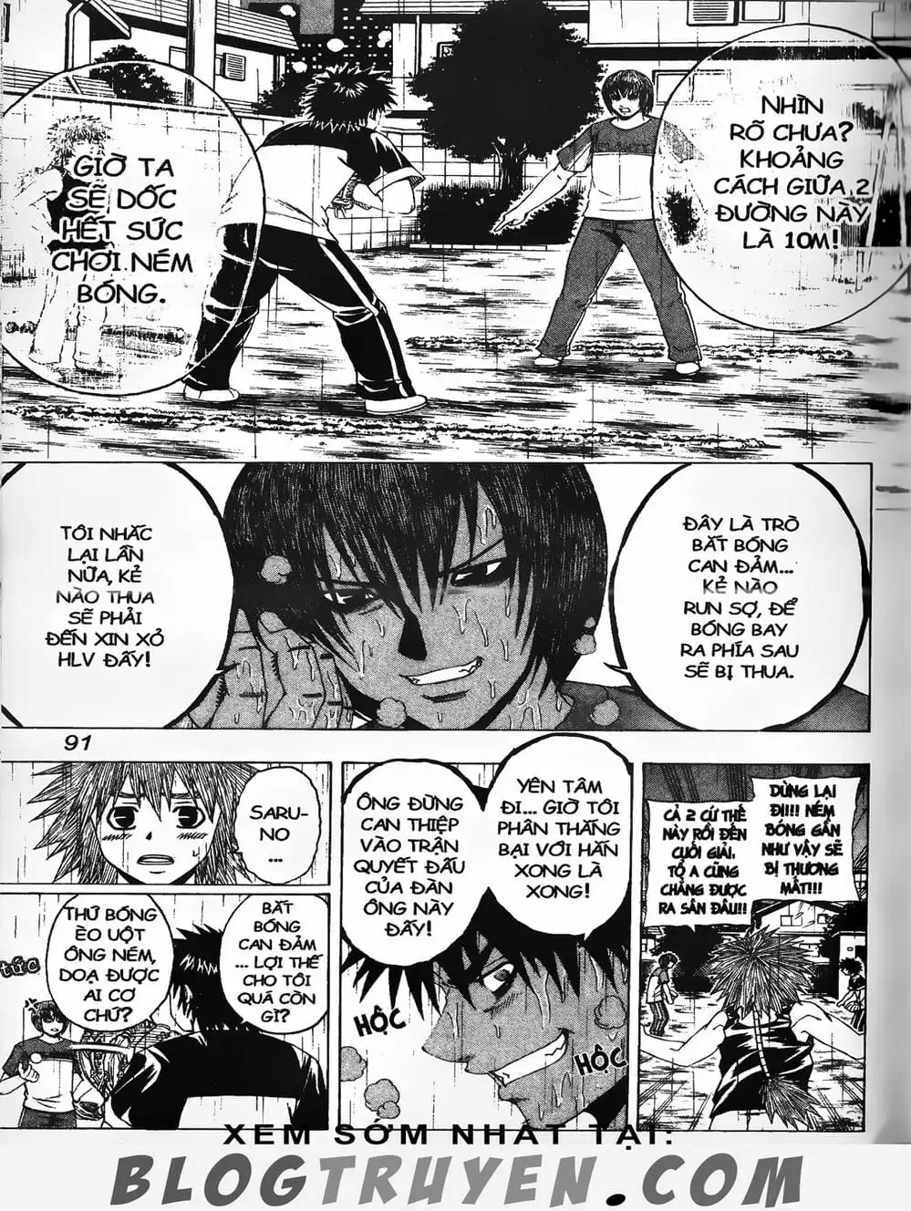 Truyện Tranh Cú Đánh Toàn Lực - Mr. Fullswing trang 3