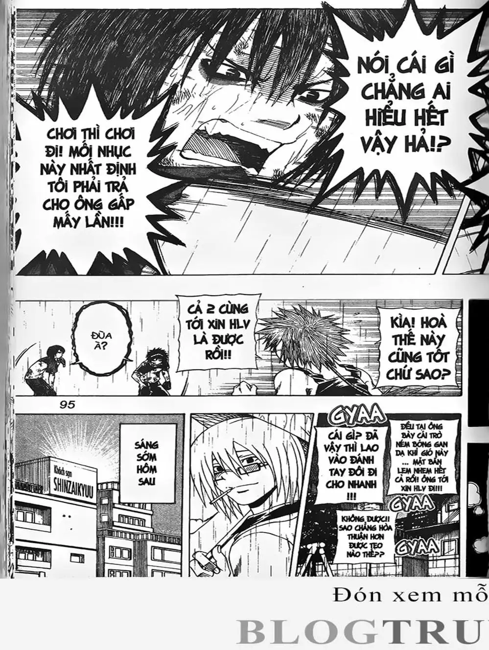 Truyện Tranh Cú Đánh Toàn Lực - Mr. Fullswing trang 3