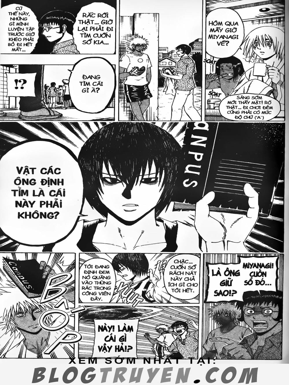 Truyện Tranh Cú Đánh Toàn Lực - Mr. Fullswing trang 3