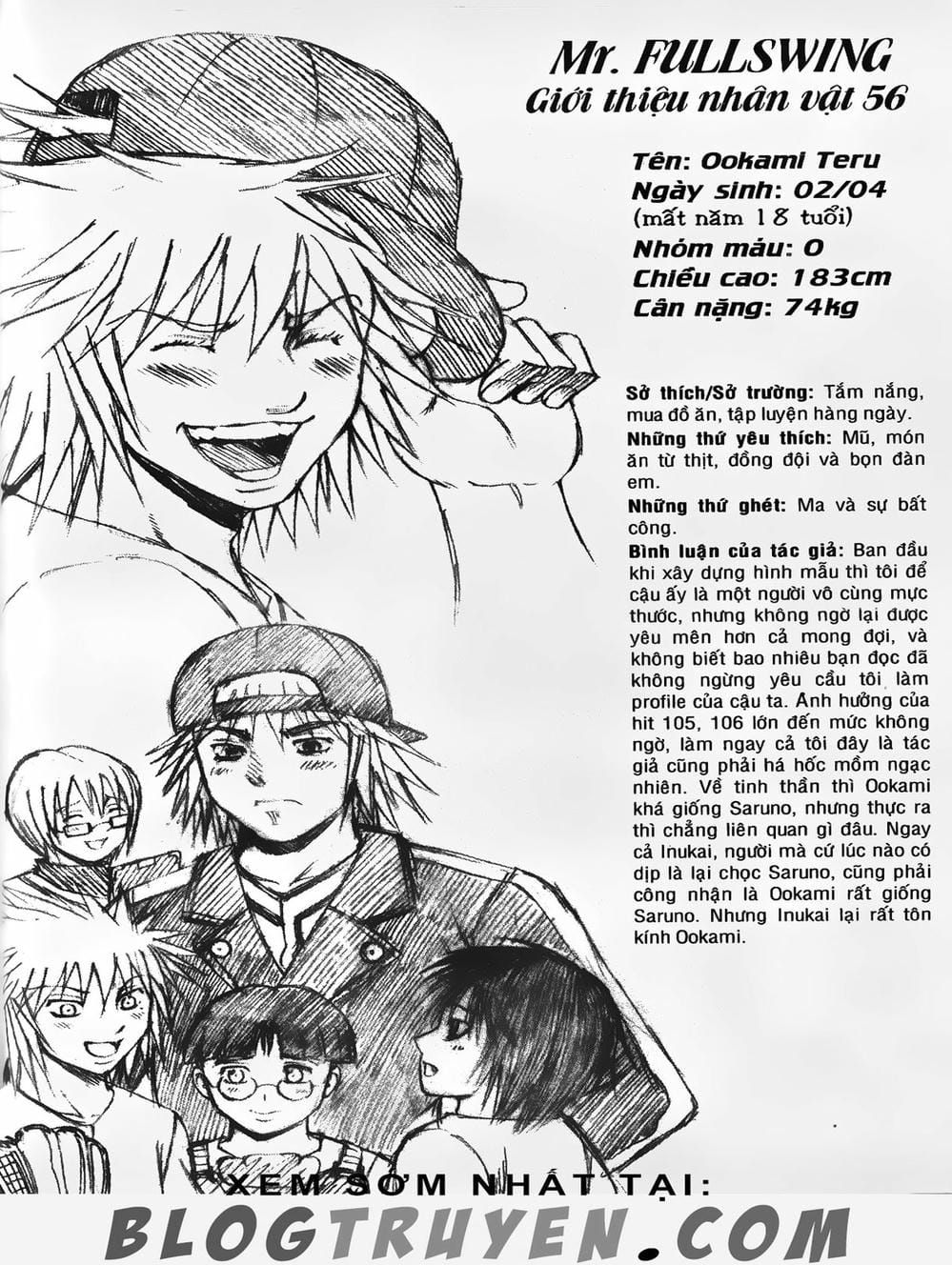 Truyện Tranh Cú Đánh Toàn Lực - Mr. Fullswing trang 3