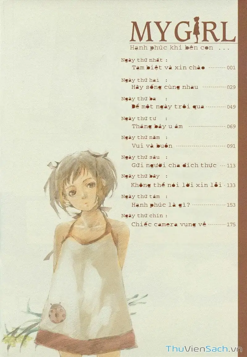 Truyện Tranh Con Gái Của Ba - My Girl trang 3