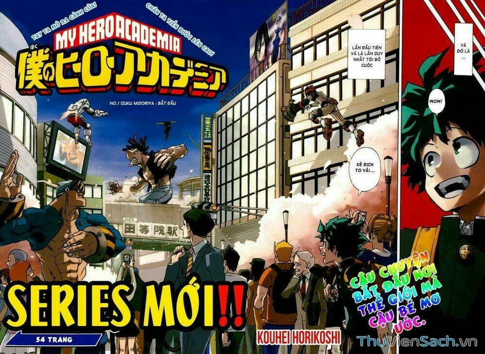 Truyện Tranh Học Viện Siêu Anh Hùng - My Hero Academia trang 3