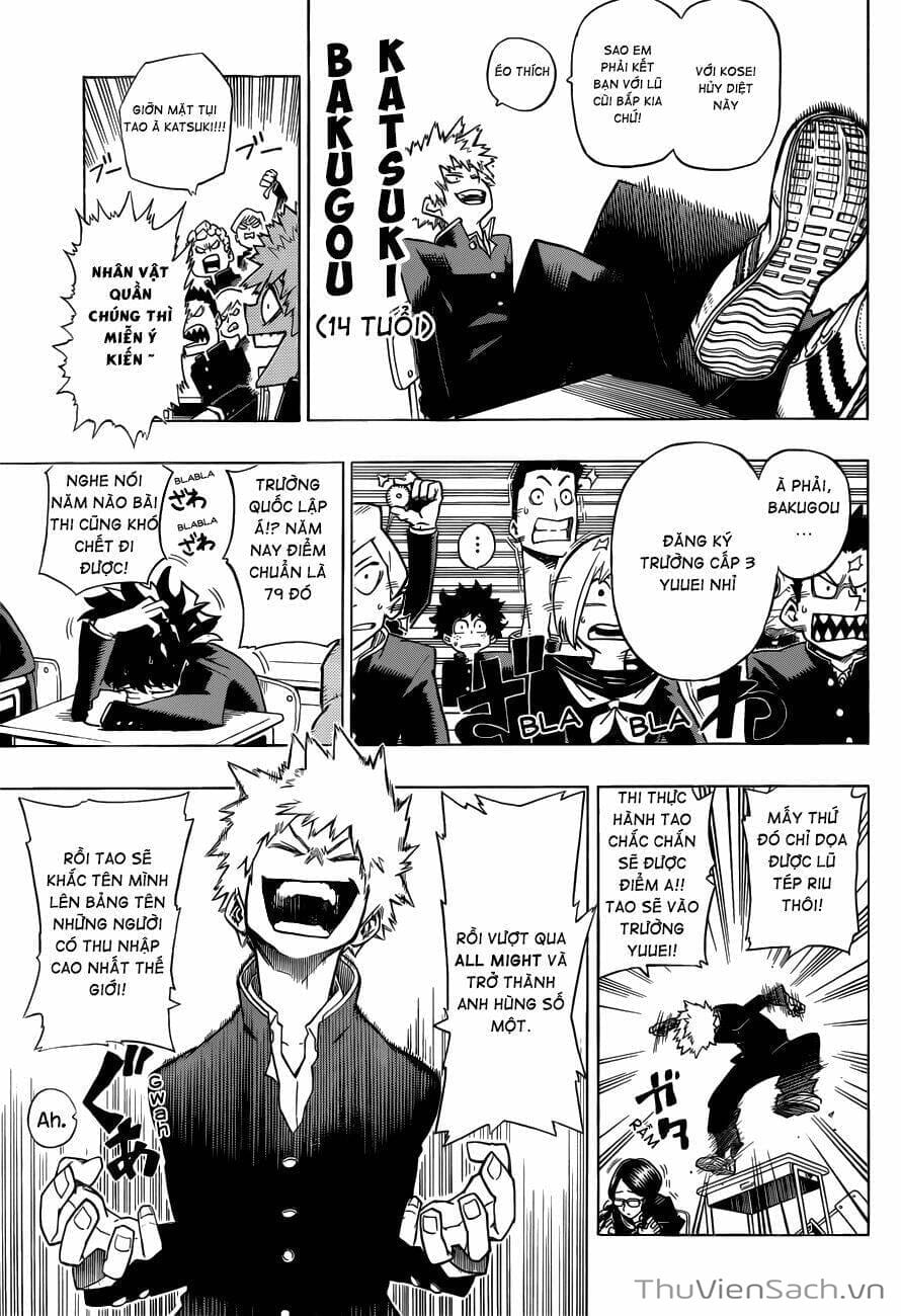 Truyện Tranh Học Viện Siêu Anh Hùng - My Hero Academia trang 10