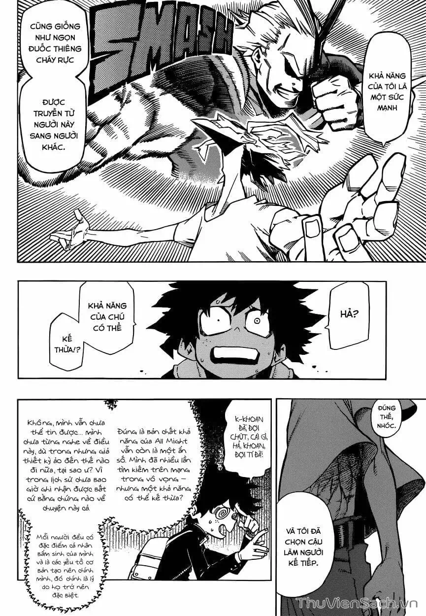 Truyện Tranh Học Viện Siêu Anh Hùng - My Hero Academia trang 5