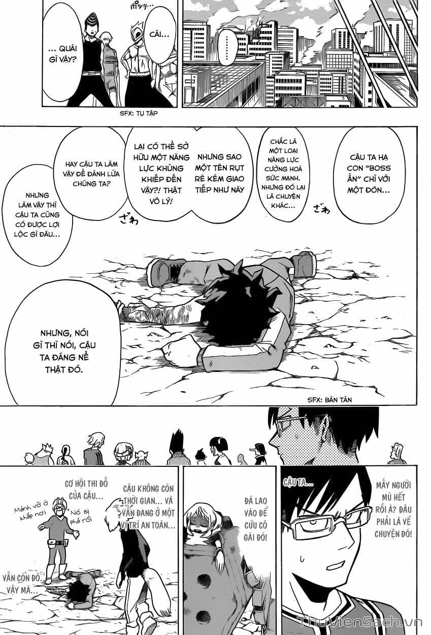 Truyện Tranh Học Viện Siêu Anh Hùng - My Hero Academia trang 109