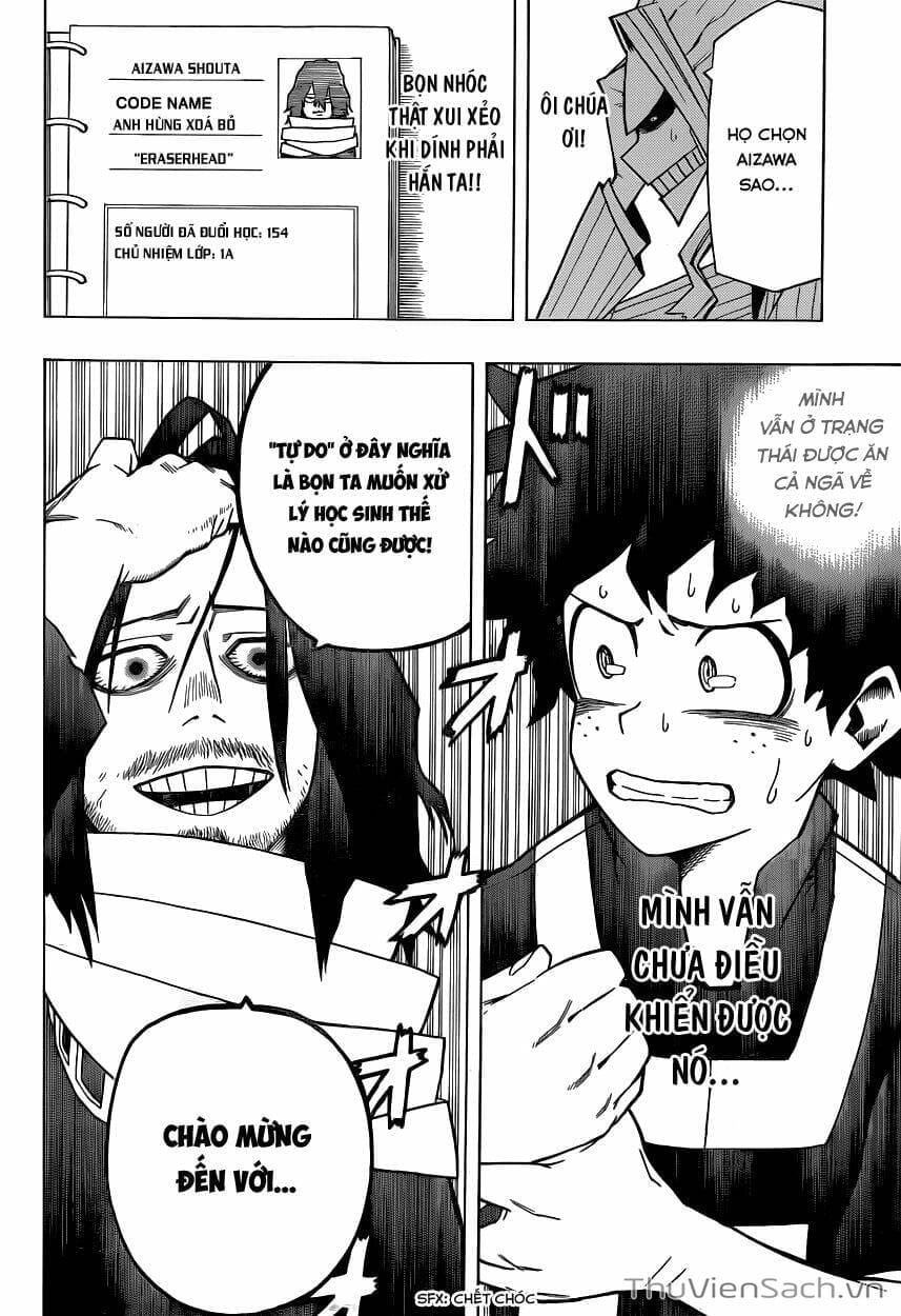 Truyện Tranh Học Viện Siêu Anh Hùng - My Hero Academia trang 140