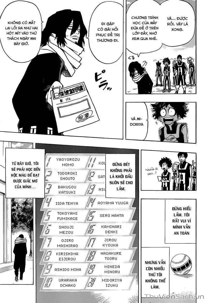 Truyện Tranh Học Viện Siêu Anh Hùng - My Hero Academia trang 5