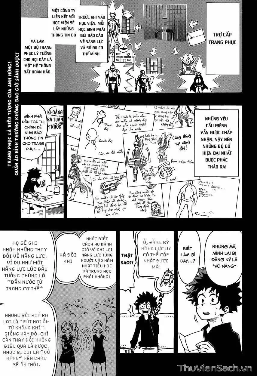 Truyện Tranh Học Viện Siêu Anh Hùng - My Hero Academia trang 5