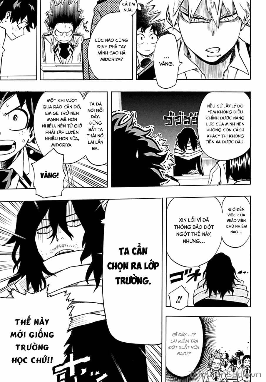 Truyện Tranh Học Viện Siêu Anh Hùng - My Hero Academia trang 5