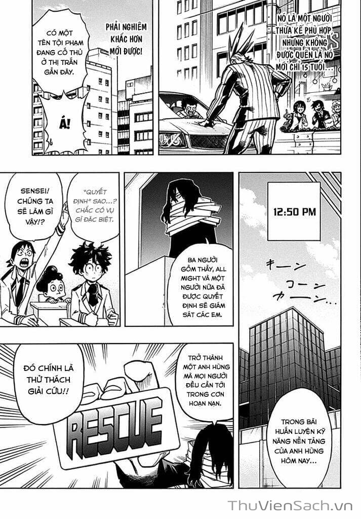 Truyện Tranh Học Viện Siêu Anh Hùng - My Hero Academia trang 287