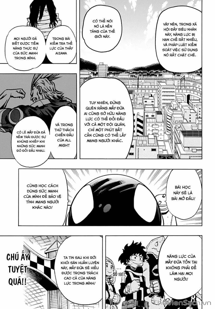 Truyện Tranh Học Viện Siêu Anh Hùng - My Hero Academia trang 5