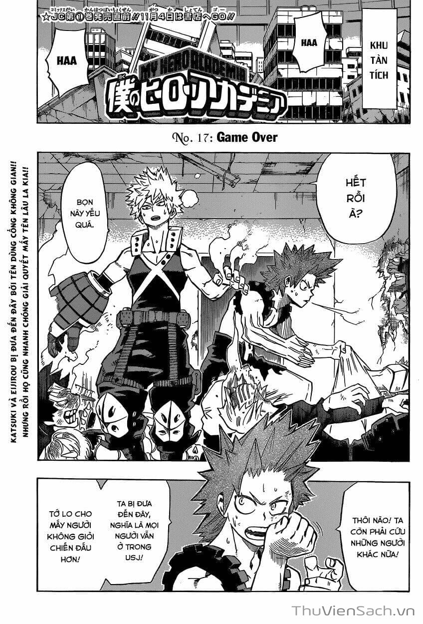 Truyện Tranh Học Viện Siêu Anh Hùng - My Hero Academia trang 5