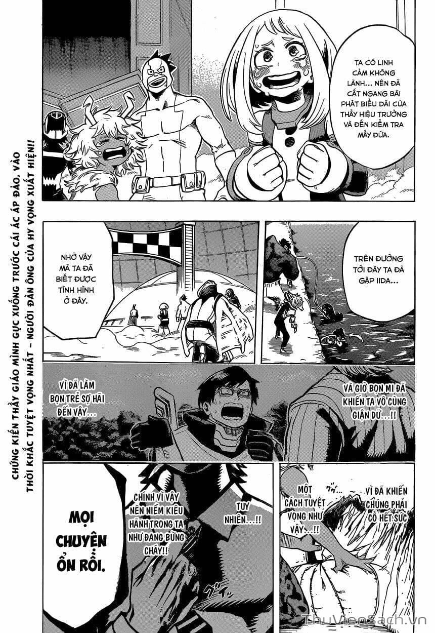 Truyện Tranh Học Viện Siêu Anh Hùng - My Hero Academia trang 384