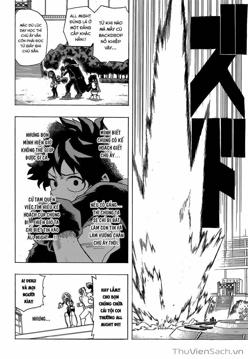 Truyện Tranh Học Viện Siêu Anh Hùng - My Hero Academia trang 392