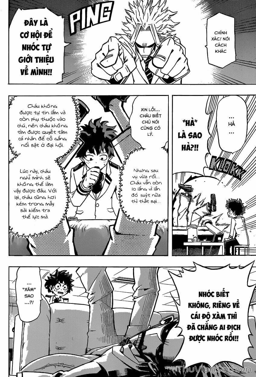 Truyện Tranh Học Viện Siêu Anh Hùng - My Hero Academia trang 479