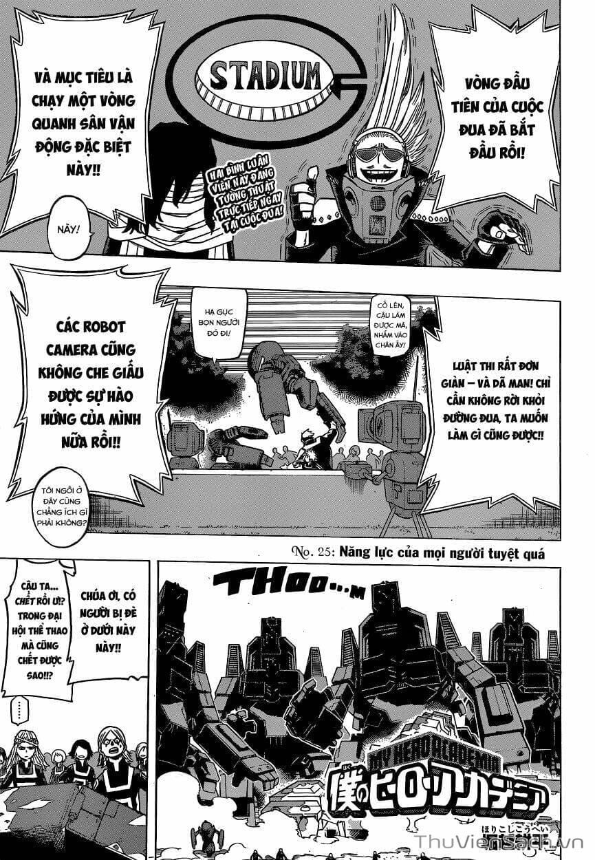 Truyện Tranh Học Viện Siêu Anh Hùng - My Hero Academia trang 519