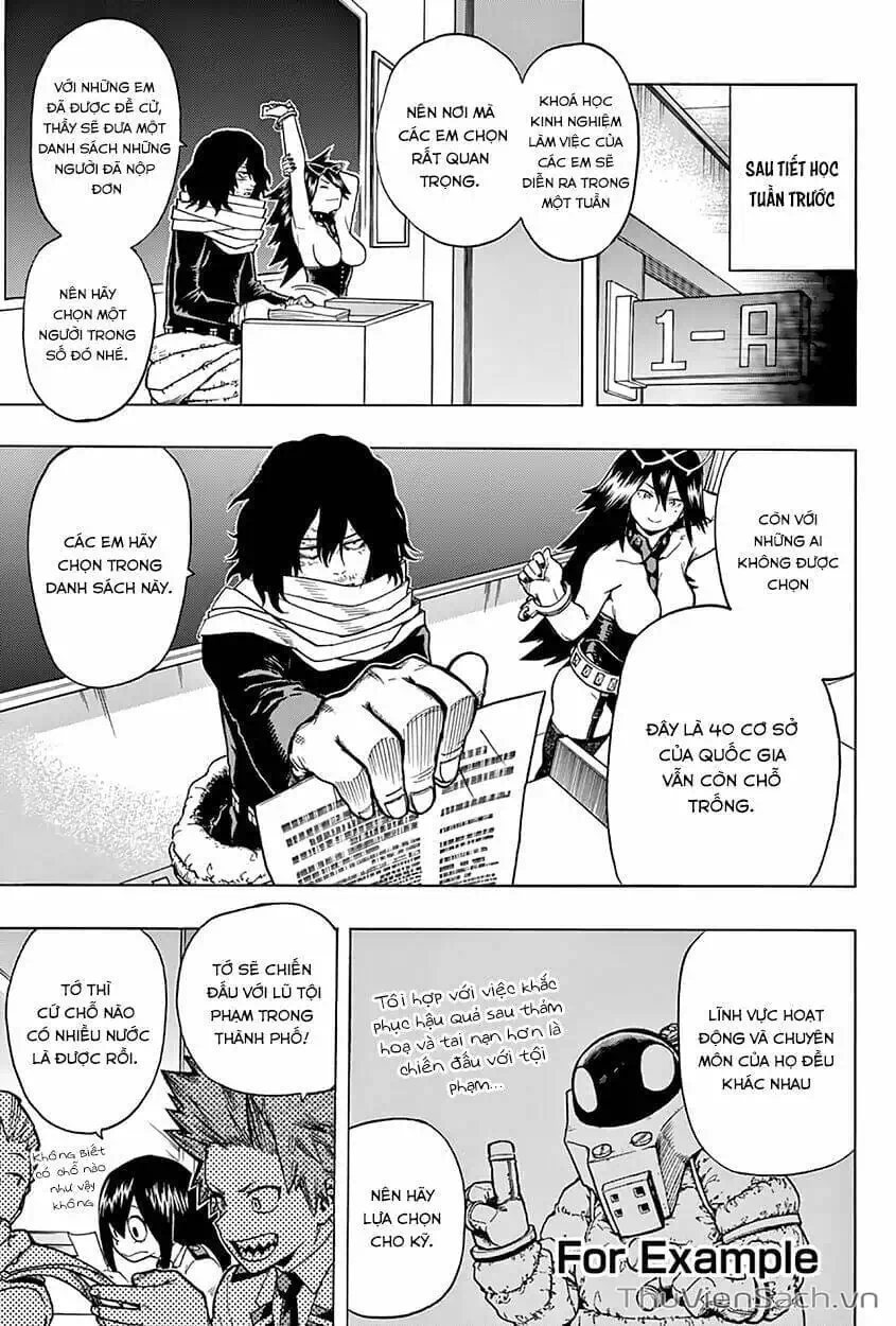 Truyện Tranh Học Viện Siêu Anh Hùng - My Hero Academia trang 5