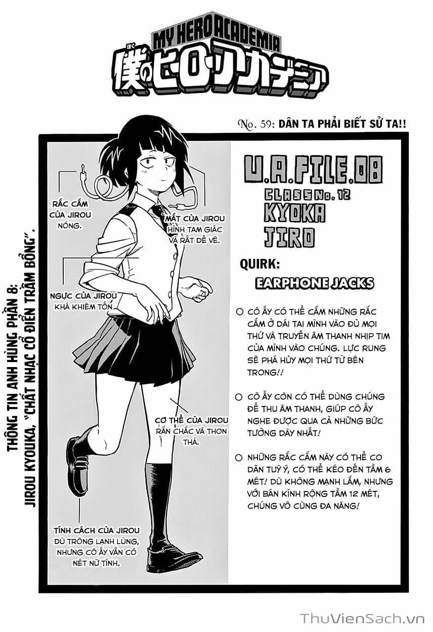 Truyện Tranh Học Viện Siêu Anh Hùng - My Hero Academia trang 1188