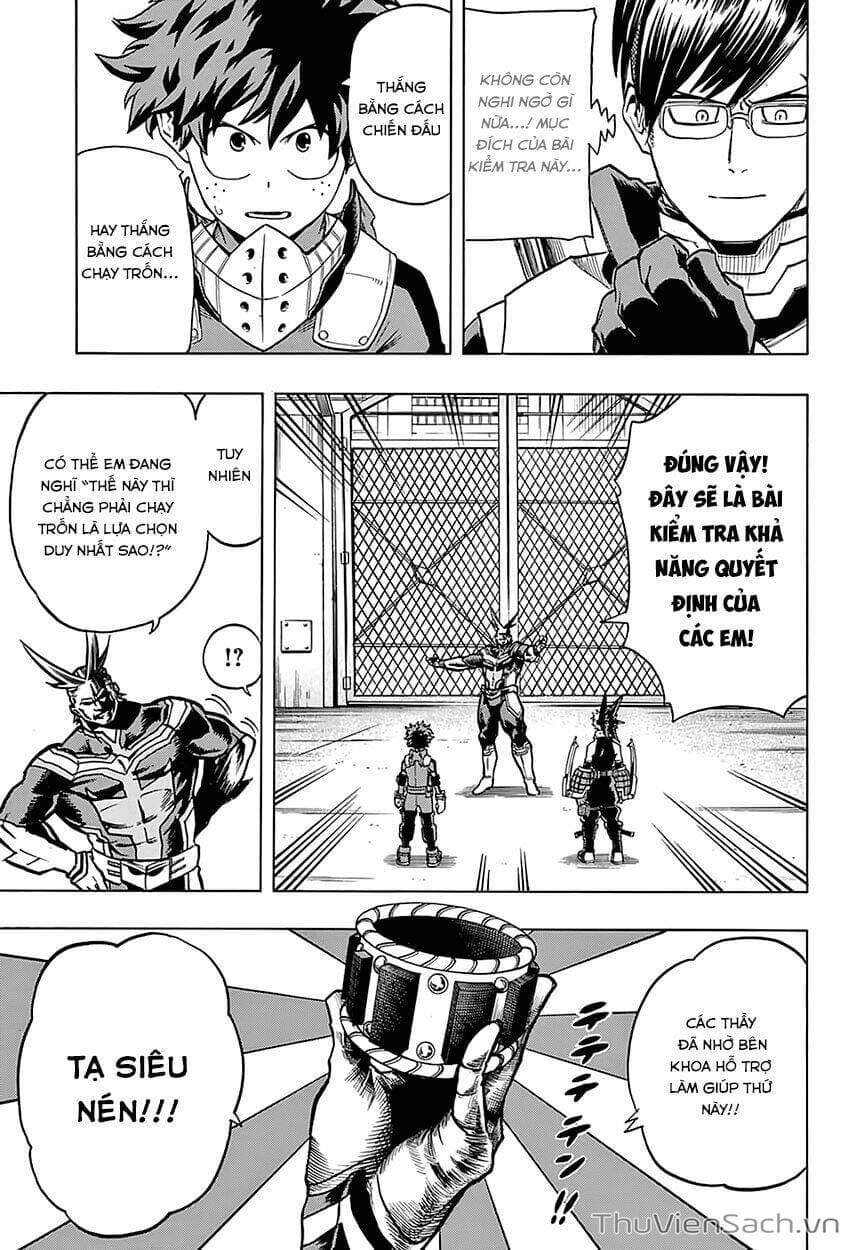 Truyện Tranh Học Viện Siêu Anh Hùng - My Hero Academia trang 5