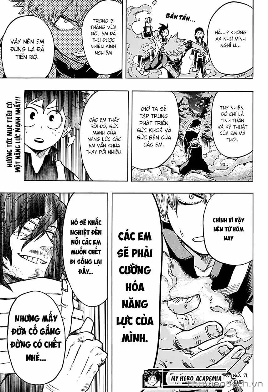 Truyện Tranh Học Viện Siêu Anh Hùng - My Hero Academia trang 5