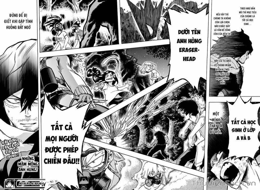 Truyện Tranh Học Viện Siêu Anh Hùng - My Hero Academia trang 1564