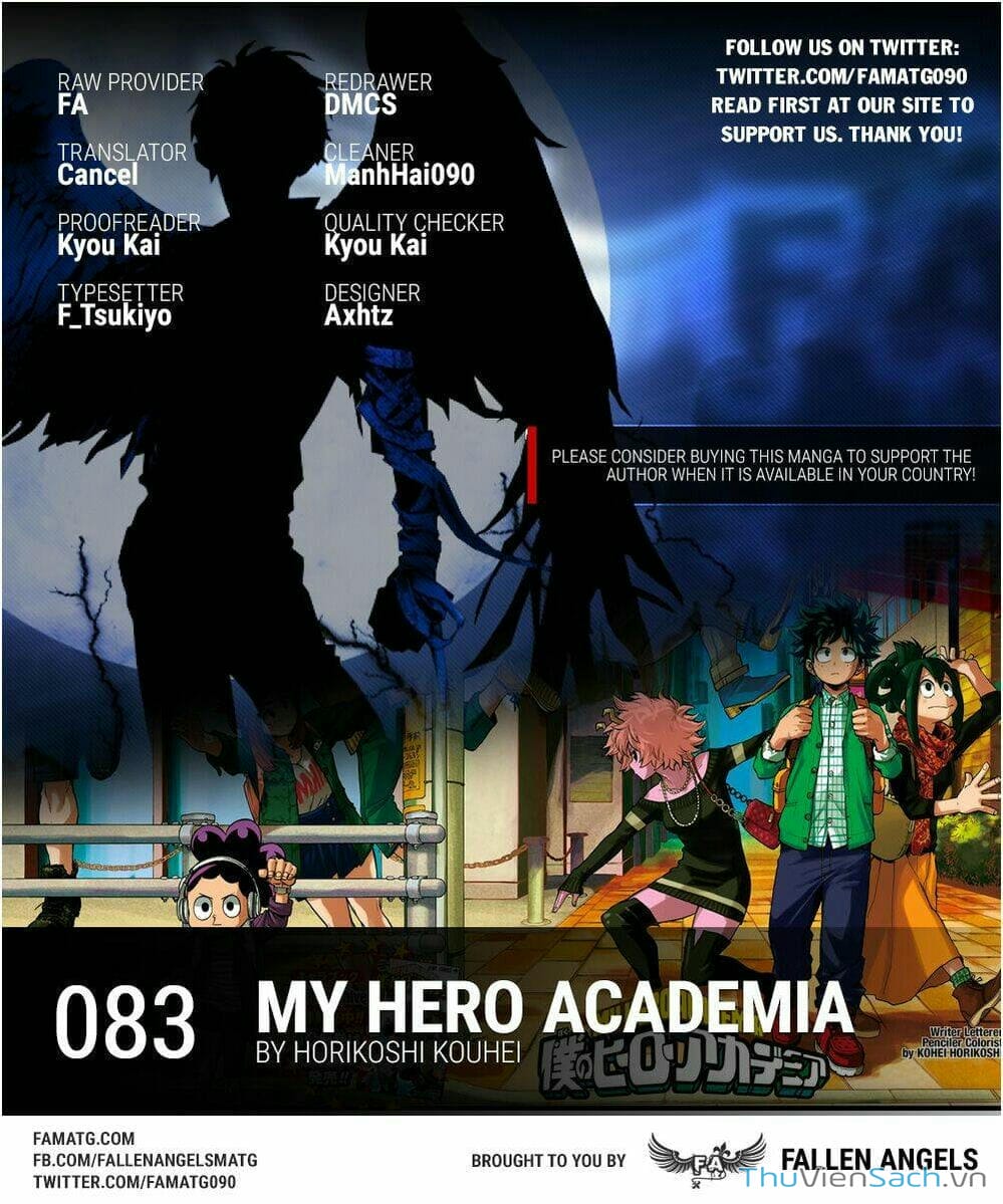 Truyện Tranh Học Viện Siêu Anh Hùng - My Hero Academia trang 1657