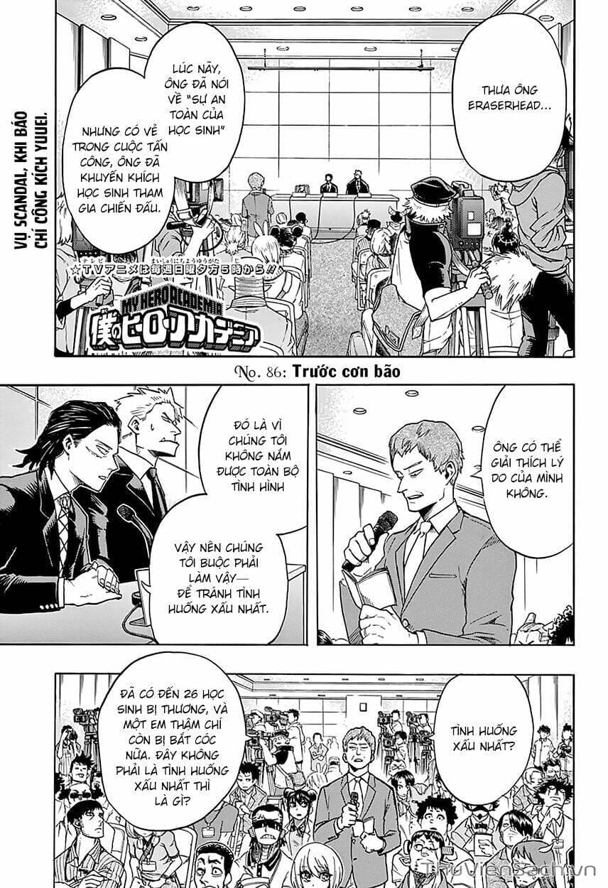Truyện Tranh Học Viện Siêu Anh Hùng - My Hero Academia trang 5