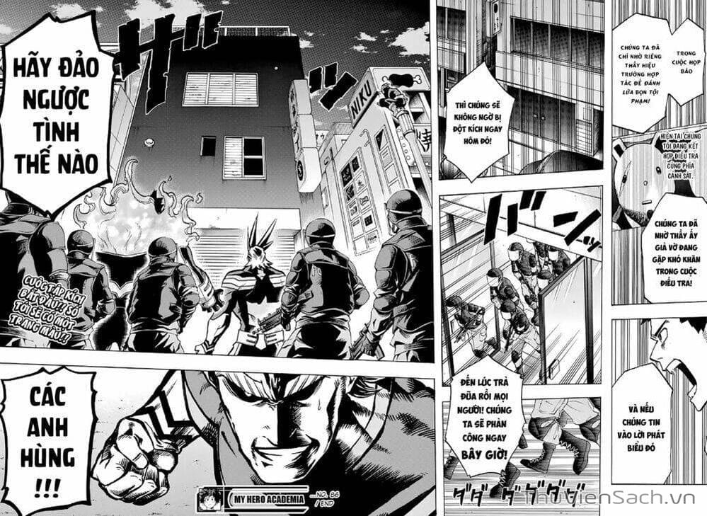 Truyện Tranh Học Viện Siêu Anh Hùng - My Hero Academia trang 1736