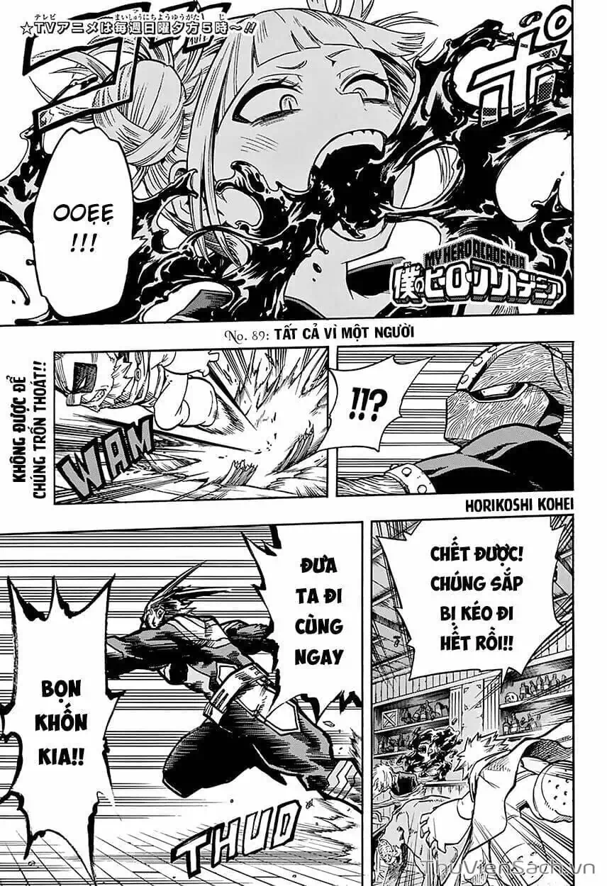 Truyện Tranh Học Viện Siêu Anh Hùng - My Hero Academia trang 5
