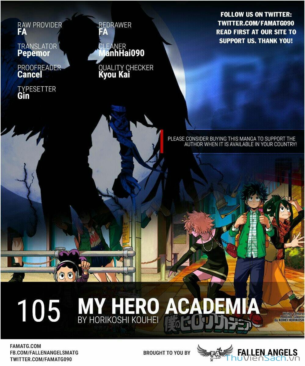 Truyện Tranh Học Viện Siêu Anh Hùng - My Hero Academia trang 2067