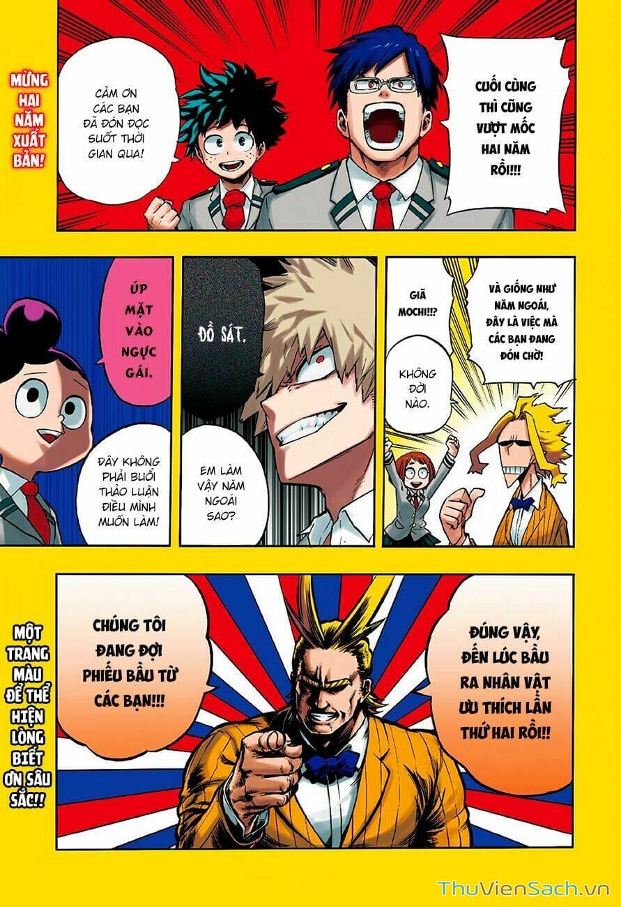 Truyện Tranh Học Viện Siêu Anh Hùng - My Hero Academia trang 2089