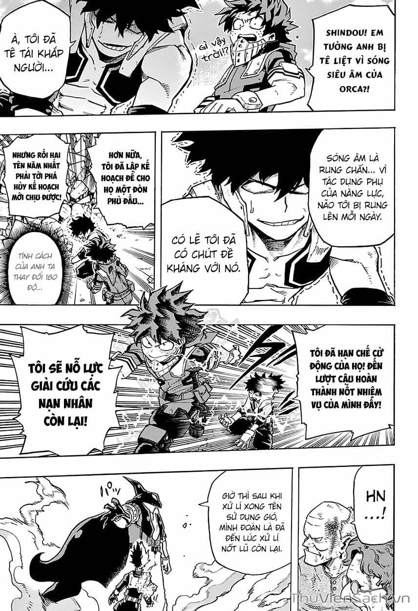 Truyện Tranh Học Viện Siêu Anh Hùng - My Hero Academia trang 2215