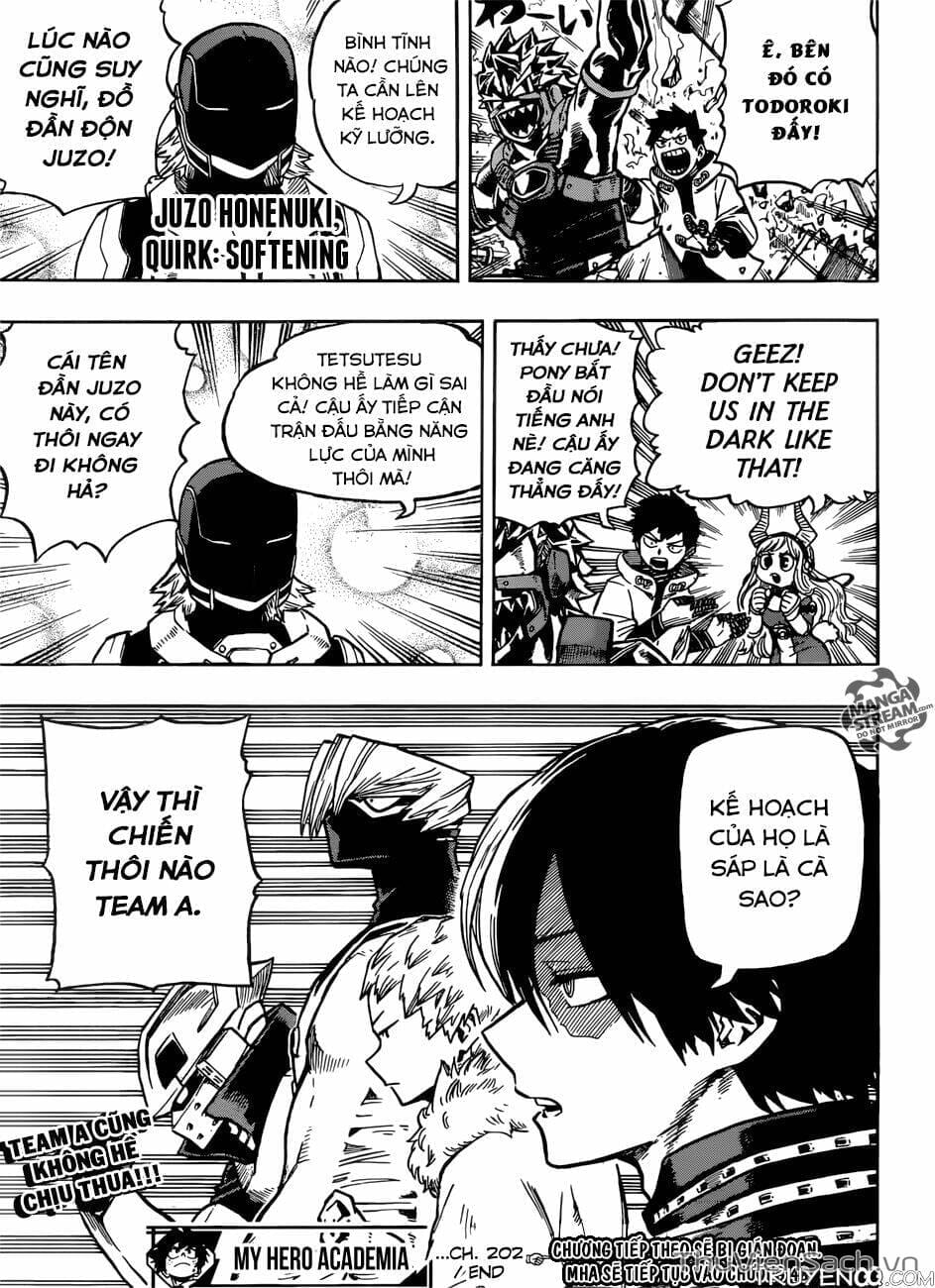 Truyện Tranh Học Viện Siêu Anh Hùng - My Hero Academia trang 3704