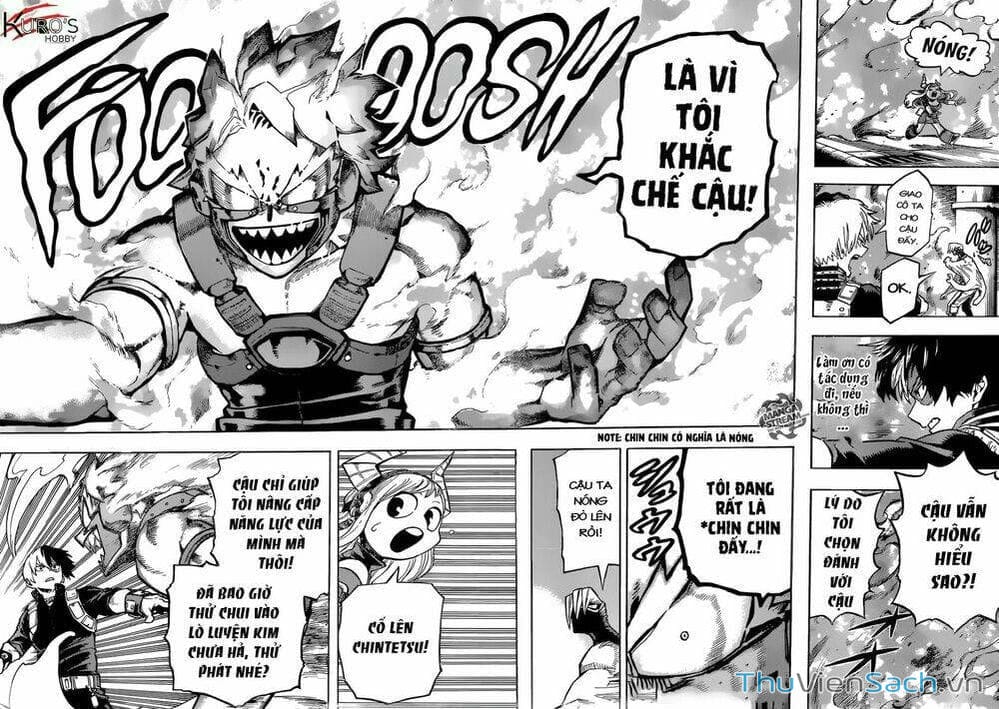 Truyện Tranh Học Viện Siêu Anh Hùng - My Hero Academia trang 3732